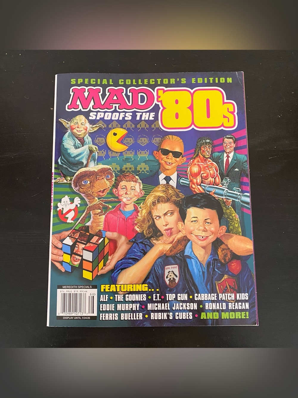 MAD Magazine Special Collector's Edition Spoofs The 80s Pop Culture Icons